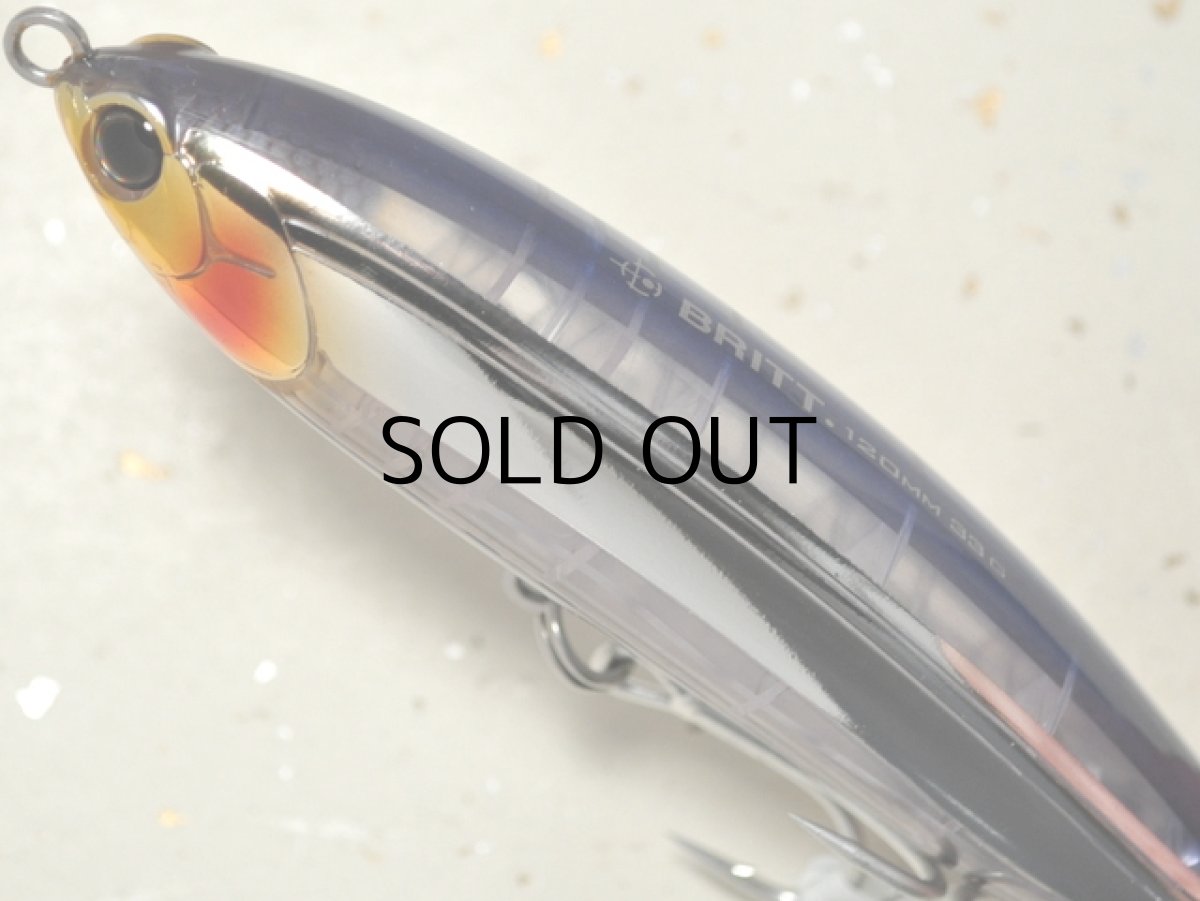 画像2: タックルハウス ブリット.ペンシル120：No.NR-3 NRセグロカタクチ■ネコポス対象外■ (2)