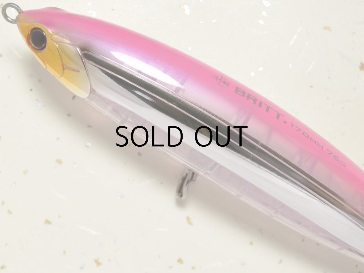 画像2: タックルハウス ブリット.ペンシル170：No.NR-1　NRピンクバック（限定カラー）■ネコポス対象外■ (2)