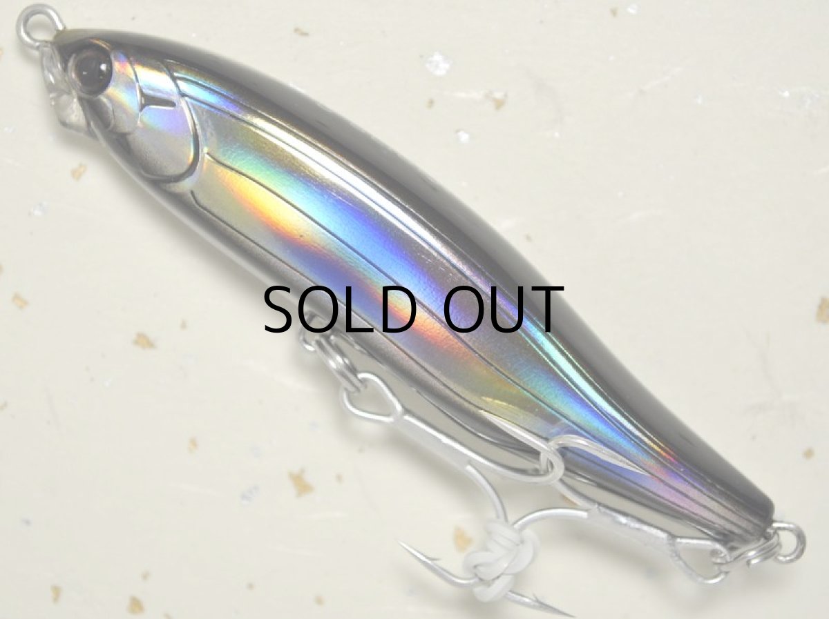 画像1: タックルハウス フィード シンキングスライダー CFSS85：No.22 ブラックレインボー【ネコポス配送可】 (1)