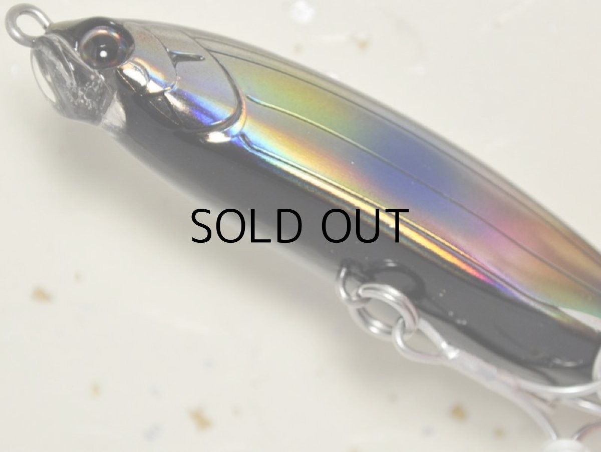 画像2: タックルハウス フィード シンキングスライダー CFSS85：No.22 ブラックレインボー【ネコポス配送可】 (2)