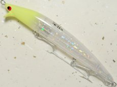 画像1: タックルハウス TKF-130FORCE：No.LTD-08 クリアHGチャートヘッド（限定カラー）■ネコポス対象外■ (1)