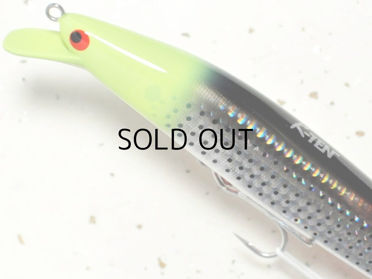 画像2: タックルハウス K2F162 T:3シーバス コノシロカスタム：KS5 チャートヘッドコノシロ■ネコポス対象外■ (2)