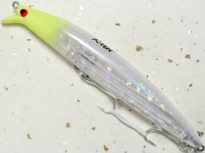 画像1: タックルハウス K2F122MS：No.LTD-08 クリアHGチャートヘッド（限定カラー）■ネコポス対象外■ (1)