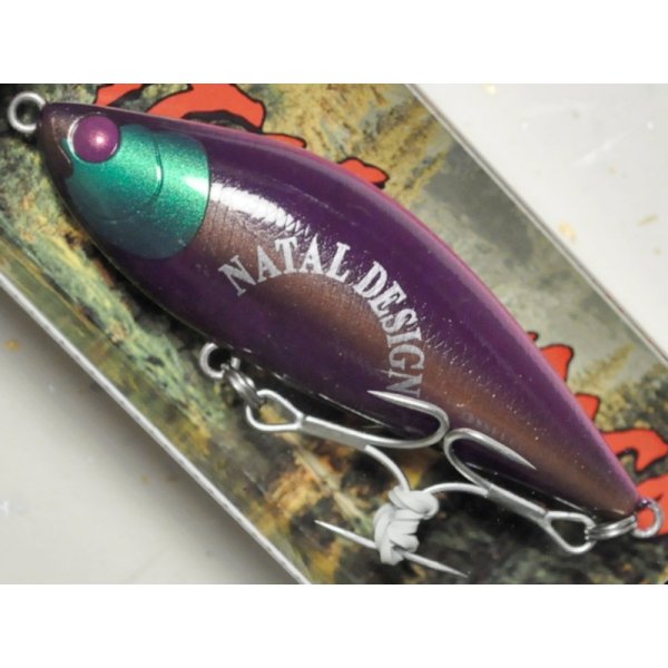 画像1: タックルハウス シンキングシャッド70：1091 NATAL DESIGN ボルドーメタリック（限定カラー）【ネコポス配送可】
