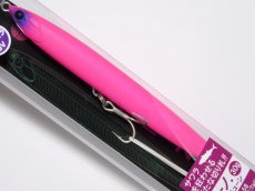 画像2: タックルハウス イーノ.サワラチューン30g：No.1 蛍光マットピンク（ケイムラUV）【ネコポス配送可】 (2)