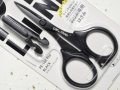 オクトス ラインハサミmini PE-105 Pro BLACK【ネコポス配送可】