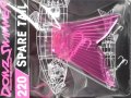 ジャッカル ダウズスイマー220専用スペアテール：クリアーピンク【ネコポス配送可】