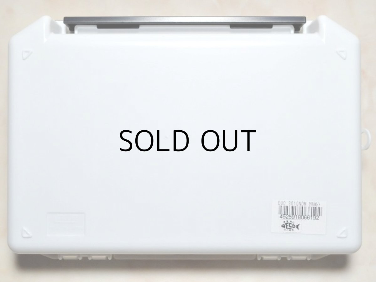 画像2: デュオ ルアーボックス3010NDM：クリア/ホワイト■ネコポス対象外■ (2)