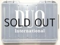 デュオ ルアーボックス リバーシブルD86：パールブラック■ネコポス対象外■