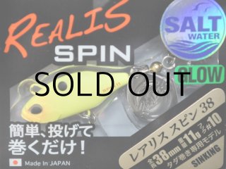 デュオ レアリススピン40SW 14g：CPA0679 トロピカルイワシグロー