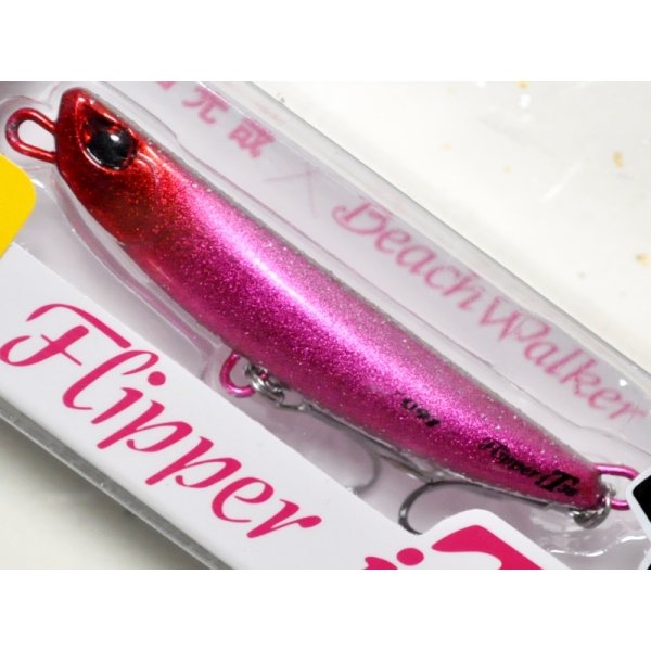 画像1: デュオ ビーチウォーカーフリッパー iT38：FU-67 遠州妖艶ピンクWG GLOW（1091限定カラー）【ネコポス配送可】