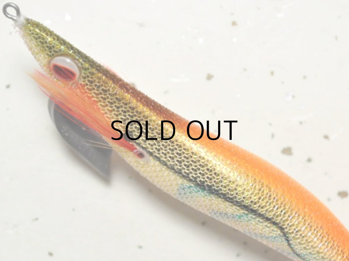 画像2: エバーグリーン エギ番長3.5号：＃0206G オレンジ・アジ・金【ネコポス配送可】 (2)