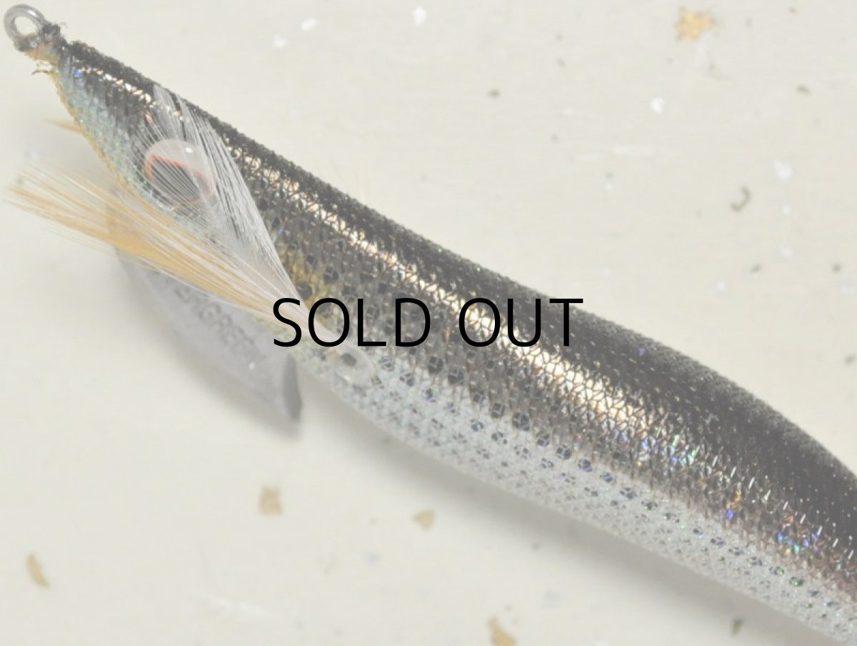 画像2: エバーグリーン エギ番長3.0号：＃0603HS ブラック・コノシロ・ホロ銀【ネコポス配送可】 (2)