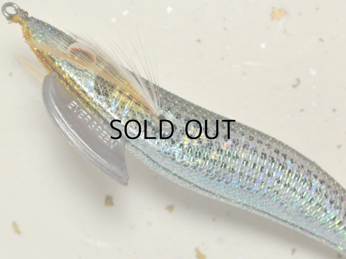 画像3: エバーグリーン エギ番長3.0号：＃0603HS ブラック・コノシロ・ホロ銀【ネコポス配送可】 (3)