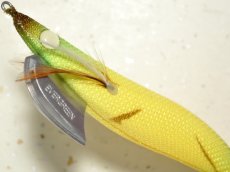 画像3: エバーグリーン エギ番長3.5号XD：＃0801Y チャート・バナナ・黄【ネコポス配送可】 (3)