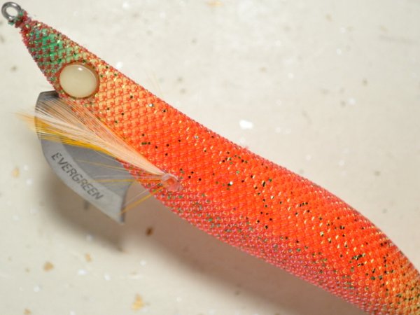 エバーグリーン エギ番長3.5号XD：＃UV0209D オレンジ・ミカン・橙