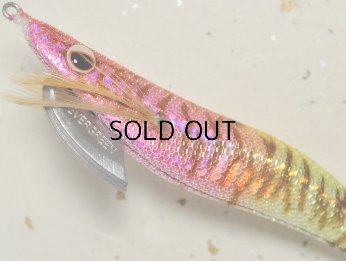 画像3: エバーグリーン エギ番長3.0号：＃0121HC ピンク・タイガー・ホロコンビ【ネコポス配送可】 (3)