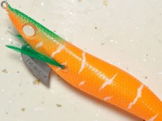 画像2: エバーグリーン エギ番長3.5号：＃0222D オレンジ・人参・橙【ネコポス配送可】 (2)