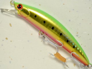 ヒラメページ アイマ 魚道ヘビーサーファー90：＃HS106 ヒラメゴールド