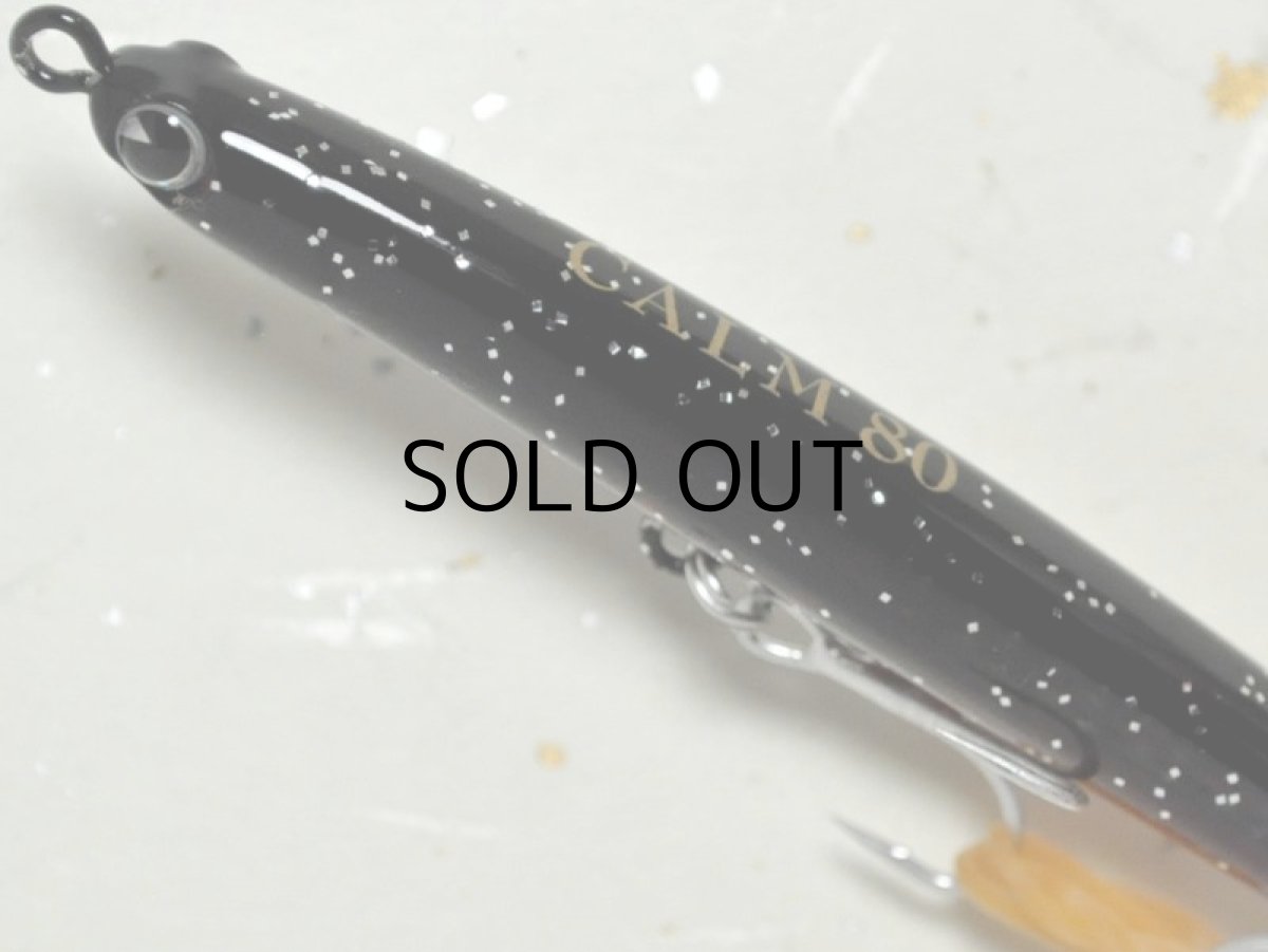 画像2: アイマ カーム80：＃CA80-113 黒バチ【ネコポス配送可】 (2)