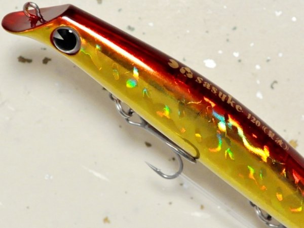 アイマ サスケ120裂波：＃RP212 アカキン【ネコポス配送可】の通販