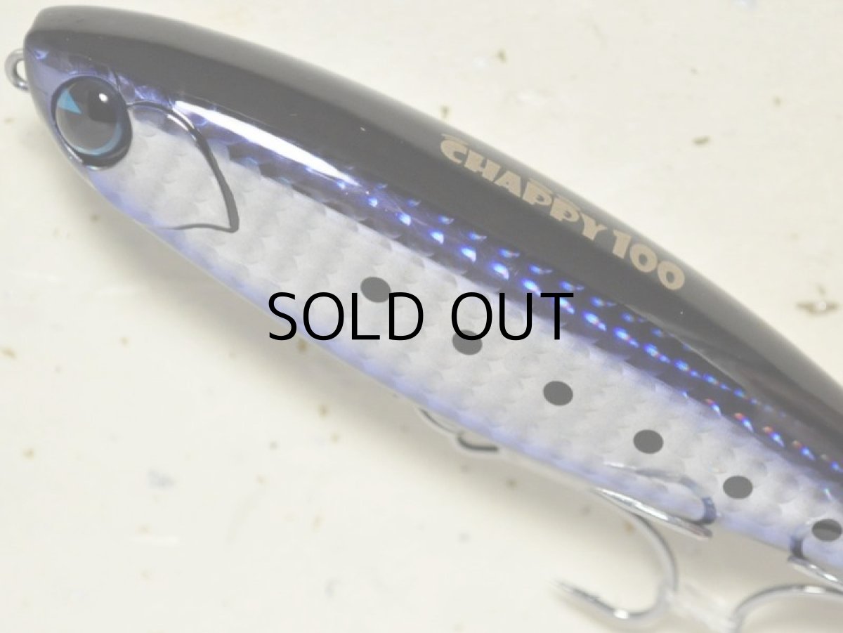 画像2: アイマ チャッピー100：＃CP100-008 ブラック＆ブラック【ネコポス配送可】 (2)