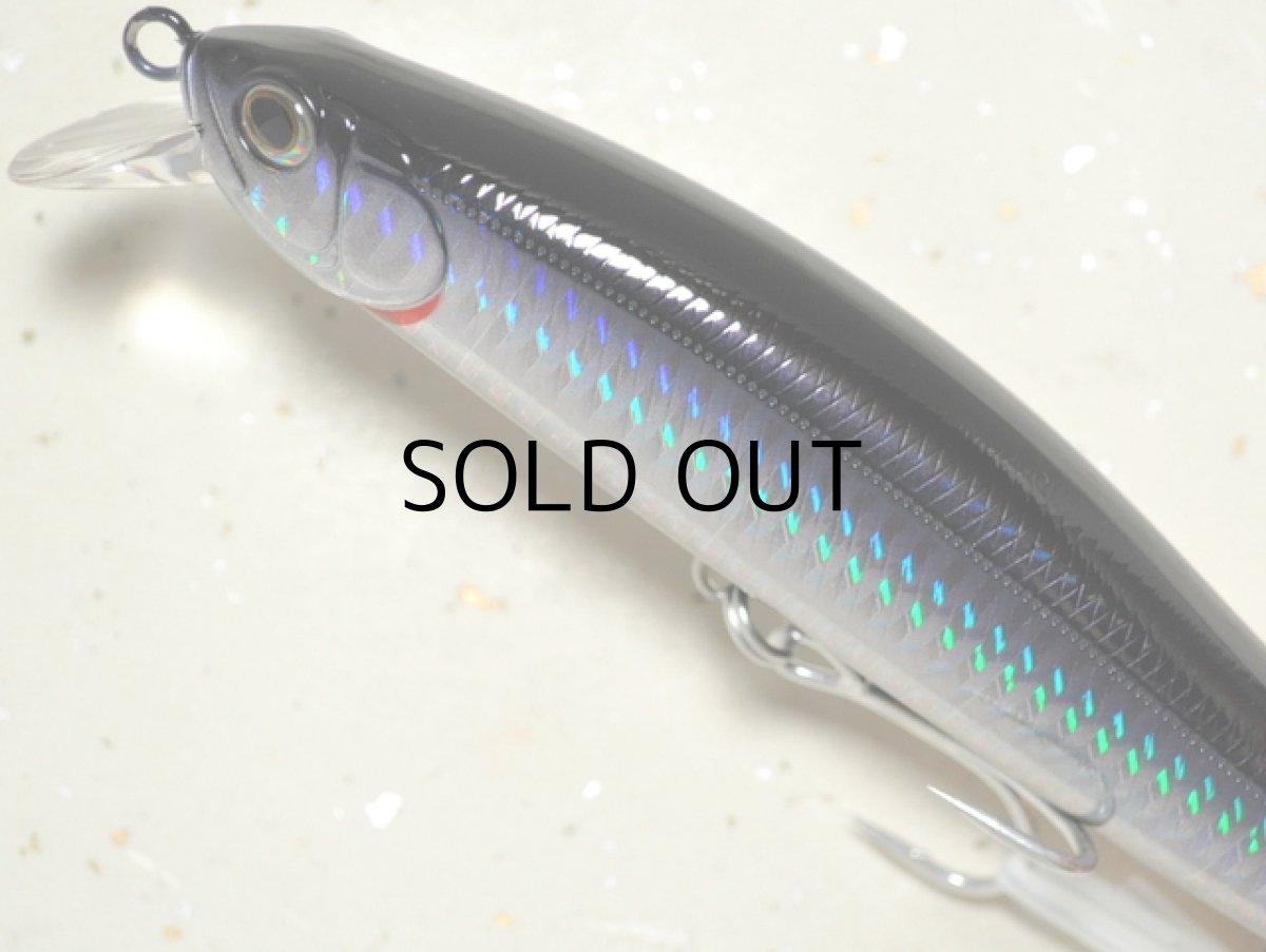 画像2: ジップベイツ ザブラ システムミノー15HD-F:753 ホロ・BKシルエット■ネコポス対象外■ (2)