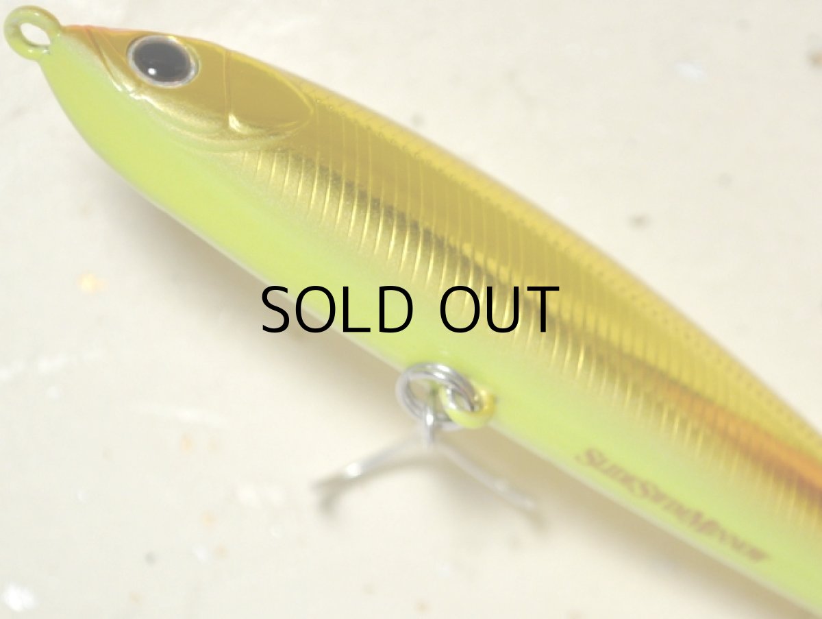 画像3: ジップベイツ ザブラ スライドスイムミノー85:713 ゴールドチャート(鳥居靖生カラー)■ネコポス対象外■ (3)