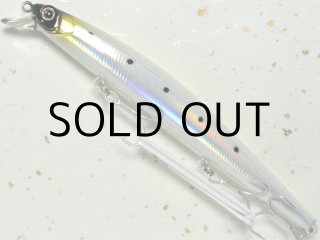 ジップベイツ ザブラ システムミノー139F：L-032 イワシゴールド