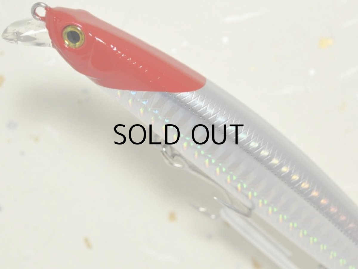 画像2: ジップベイツ ザブラ システムミノー139Fシャロー：718 ホロレッドヘッド【BY-J】■ネコポス対象外■ (2)