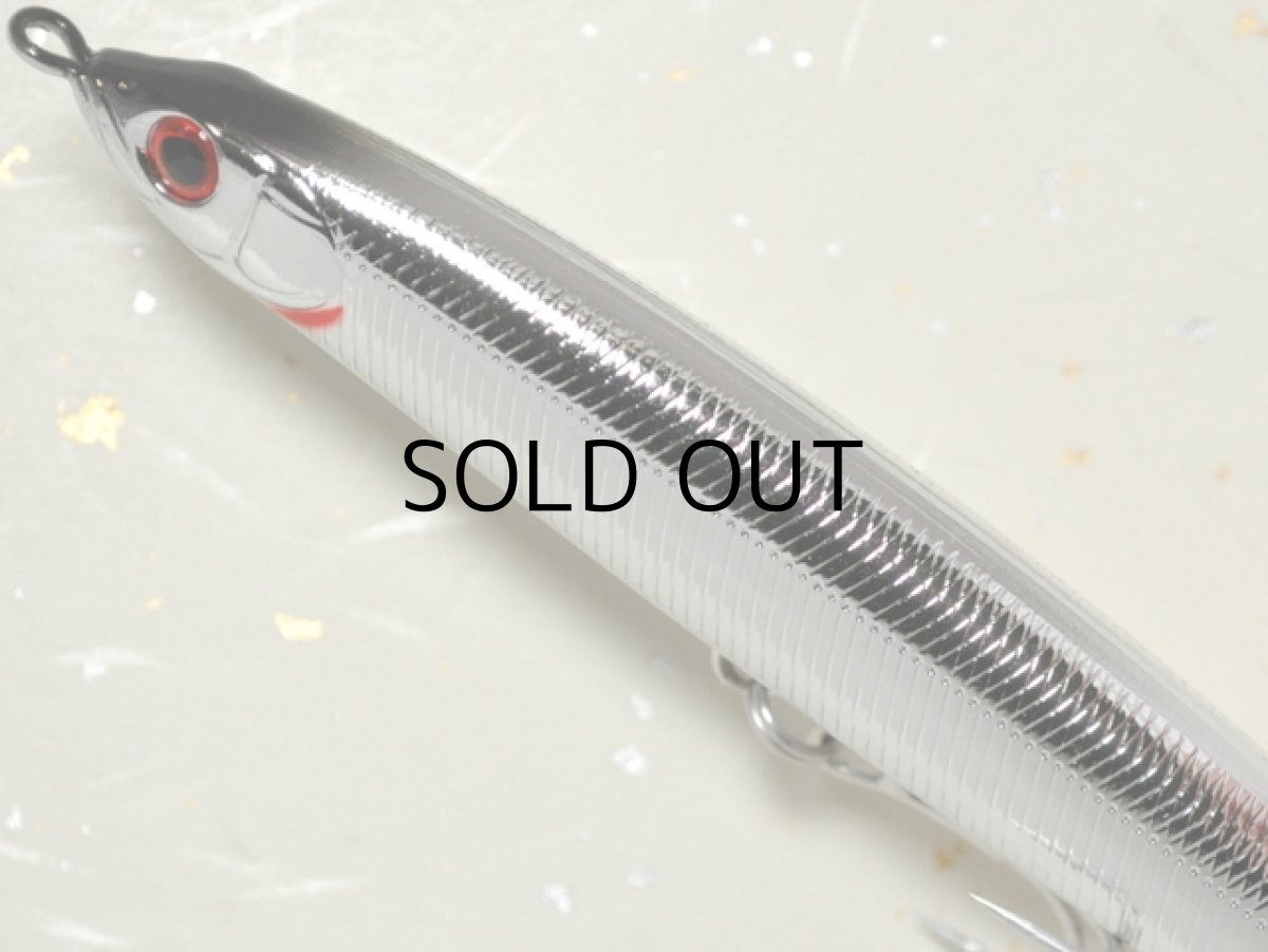 画像2: ジップベイツ ザブラ モンスーンブレイカー：692 オールメッキシルバー/レッドアイ■ネコポス対象外■ (2)