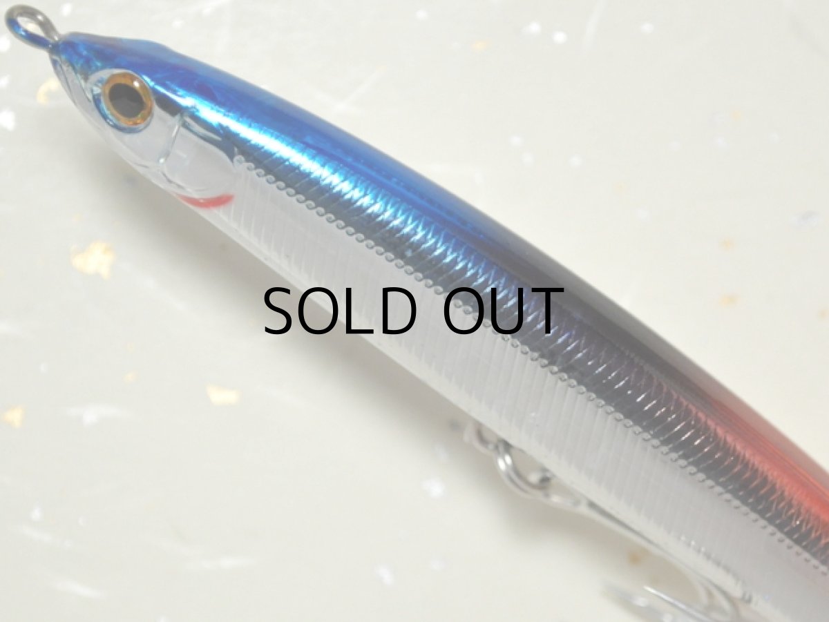 画像2: ジップベイツ ザブラ モンスーンブレイカー：694 Gブルーバックハーフレッド/HM【ネコポス配送可】 (2)