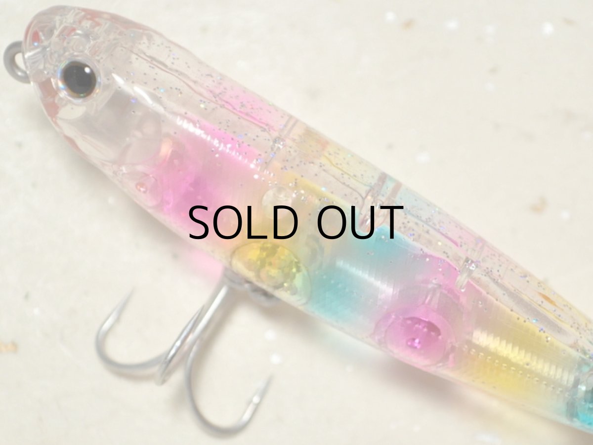 画像2: ジップベイツ ザブラ フェイキードッグDS：204 クリアラメキャンディ【ネコポス配送可】 (2)