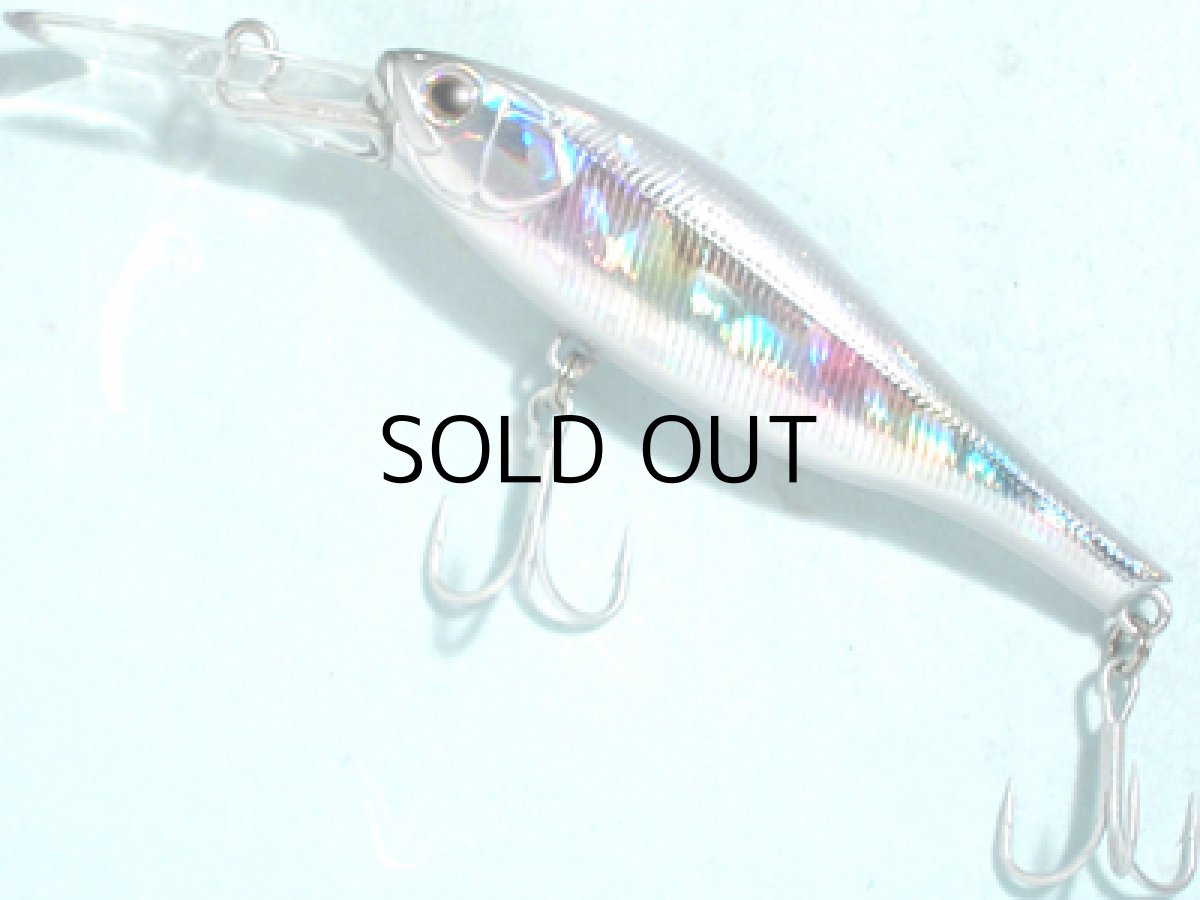 画像1: ジップベイツ ザブラ シャッド70SS：コットンキャンディH【ネコポス配送可】 (1)