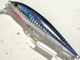 ジップベイツ ザブラ ウィスパー96S：ホロレッドヘッド【ネコポス配送