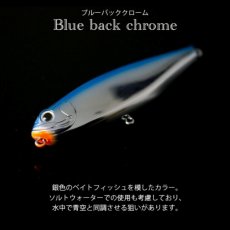 画像2: ジップベイツ アイロニー Type-M：463 ブルーバッククローム【ネコポス配送可】 (2)