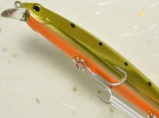 画像3: ジップベイツ ザブラ システムミノー139F：L-032 イワシゴールドオレンジベリー（ヒラメセレクションカラー）【BY-J】■ネコポス対象外■ (3)