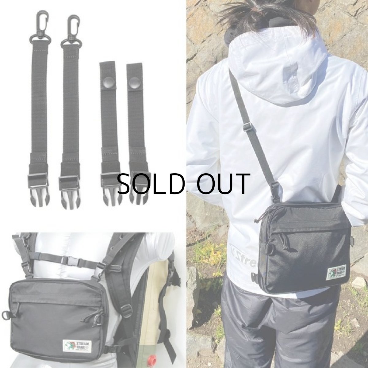 画像3: ストリームトレイル チェストバッグ・ウォンバット gfc-st-0347■ネコポス対象外■ (3)