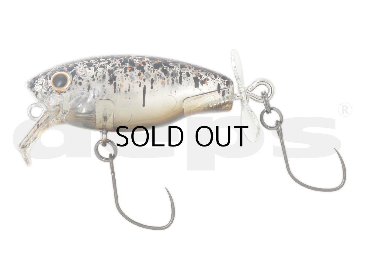 画像1: deps デプス バズジェット トラウトモデル BJTM＃05 クリアブラックセサミ【ネコポス配送可】 (1)