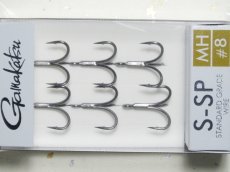 画像1: がまかつ 68959 スタンダードトレブルS-SP MH（HPS）：＃8（6本入り）■ネコポス対象外■ (1)