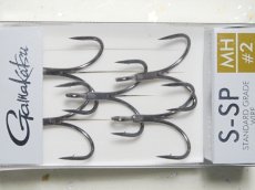 画像1: がまかつ 68959 スタンダードトレブルS-SP MH（HPS）：＃2（6本入り）■ネコポス対象外■ (1)