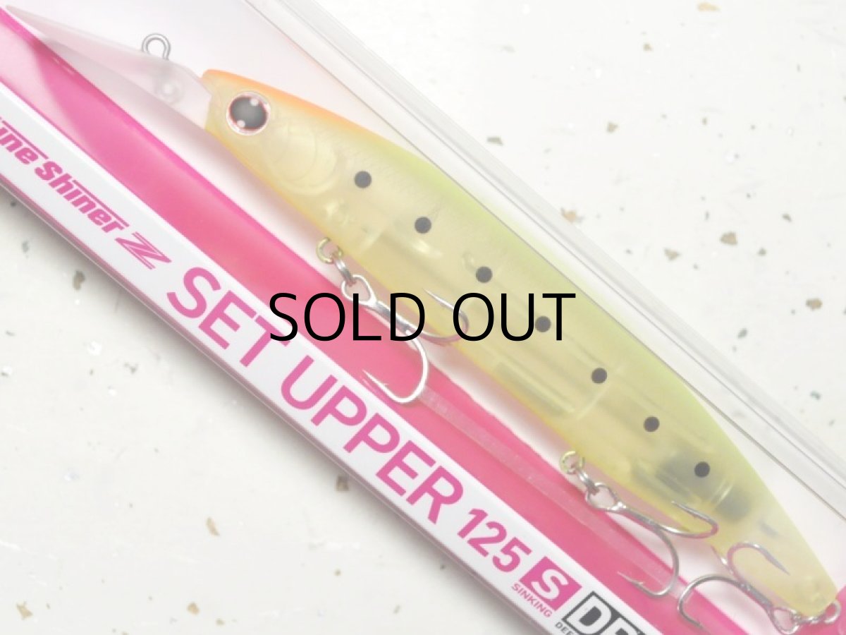 画像1: ダイワ ショアラインシャイナーZ セットアッパー 125S-DR ：マット透けチャートイワシ【ネコポス配送可】 (1)