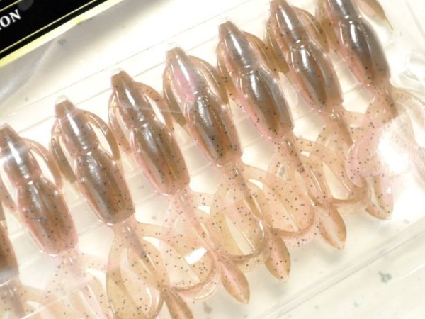 ケイテック クレイジーフラッパー2.8”：UYSP＃25T ピンクシュリンプ