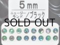 あわび本舗 あわび目玉 5mm：ニュージーランド/ブラック【ネコポス配送可】