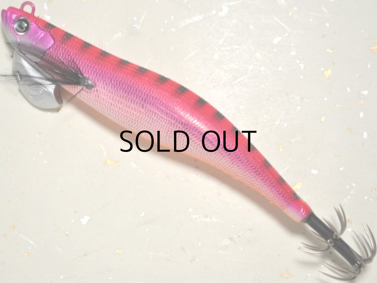 画像1: 【SALE】クレイジーオーシャン オーシャンスキップ3.5号：＃06 スイカ（レッドピンク）【ネコポス配送可】 (1)