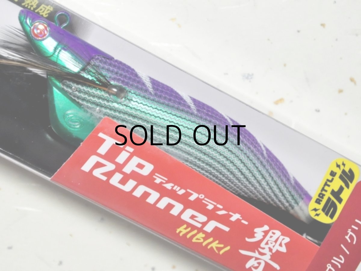 画像1: クレイジーオーシャン ティップランナー＜響＞ 3.0号：＃05 パープル/グリーン【ネコポス配送可】 (1)