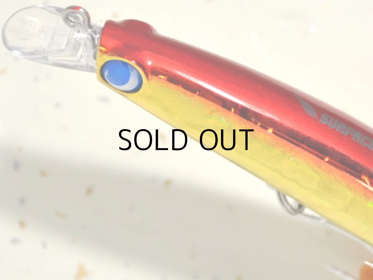 画像2: ジャンプライズ サーフェスウィング120F：10 レッドシャイナー■ネコポス対象外■ (2)