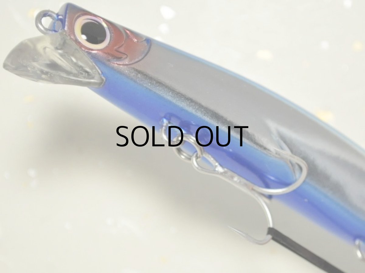 画像3: 邪道 ゴッツァンミノー125F：13 ブルーブルー【ネコポス配送可】 (3)