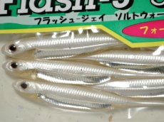 画像2: フィッシュアロー フラッシュJ 3”SW：＃109 グロー/シルバー【ネコポス配送可】 (2)