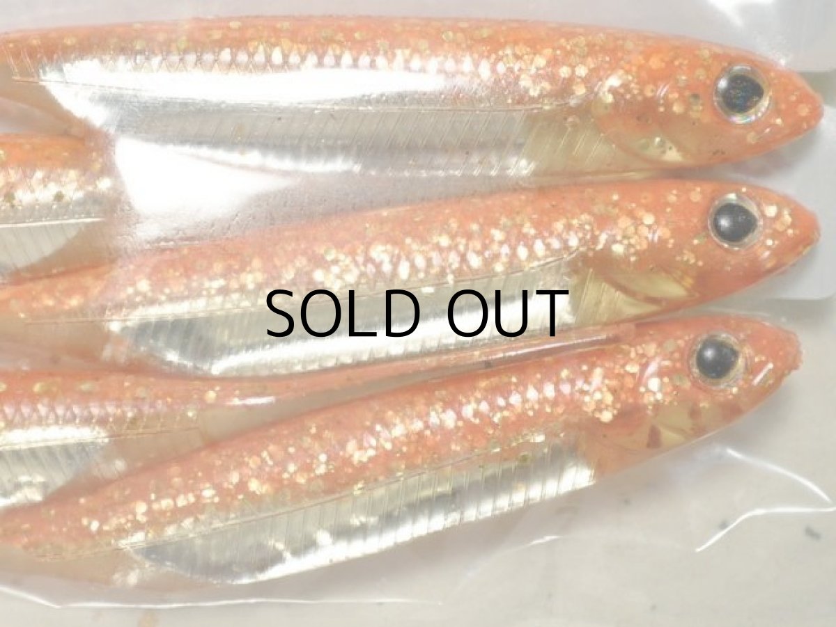 画像2: フィッシュアロー フラッシュJ 4”SW：＃121 グローオレンジ/シルバー（タチウオスペシャル）【ネコポス配送可】 (2)